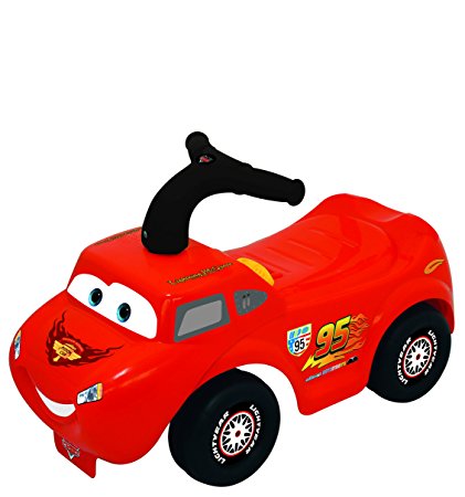 Kiddieland Toys Limited Disney Light N' Sound Activity McQueen Racer Ride On