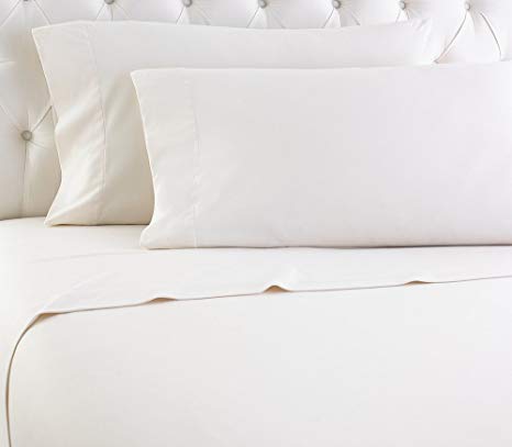 Shavel Micro Flannel Sheet Set, Twin, Ivory