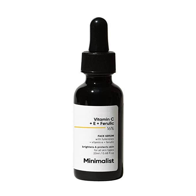 Minimalist 16% Vitamin C Serum With Vitamin E & Ferulic acid for Brightening