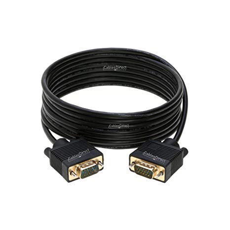 Premium SVGA (Super VGA) Monitor Cable, Male to Male, Top Quality, 3Ft - 100FT (SVGA, 10FT)