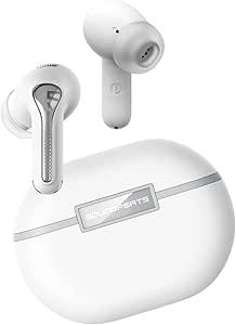 SoundPEATS Wireless Bluetooth Earbuds Capsule3 Pro, Hi-Res Audio Headphones with LDAC, Hybrid Active Noise Cancellation Earphones, 6 Mics for Call, Transparency Mode, Game Mode (White)