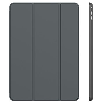 iPad Pro Case, JETech iPad Pro Slim-Fit Smart Case Cover for Apple 12.9 Inch iPad Pro 2015 Model with Auto Sleep/Wake Function (Dark Grey) - 3153