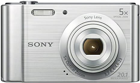 Sony (DSCW800) 20.1 MP Digital Camera (Silver)