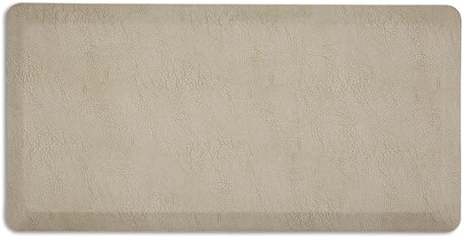 Home Dynamix Emeril Lagasse Kitchen Mat, Textured, 19.6"x39" Rectangle,Beige