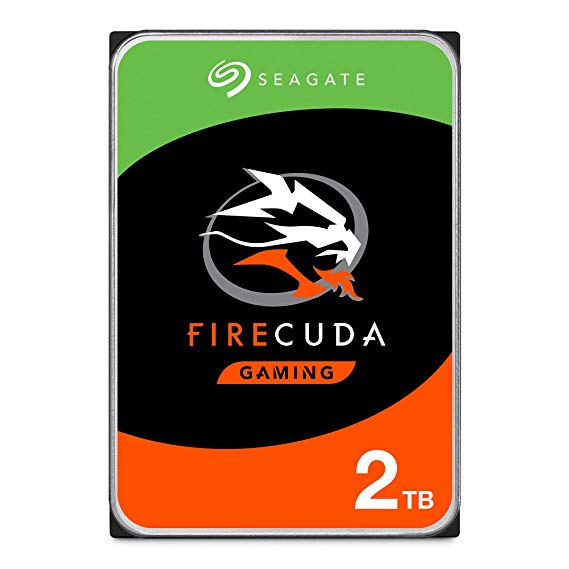 Seagate 2 TB FireCuda Gaming SSHD 3.5 Inch Internal Solid State Hybrid Drive (Model: ST2000DXZ02/DX002)