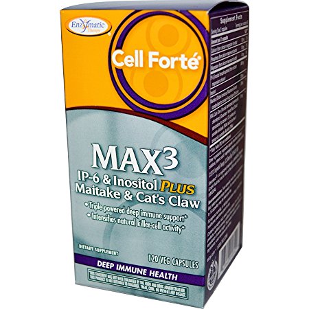 Enzymatic Therapy - Cell Forte MAX3 120 caps (Pack of 2)