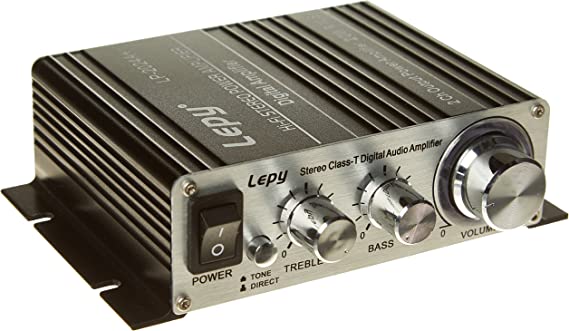LEPY 2024A Plus Amplifier - Silver/Black
