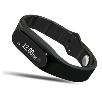 TAIR Bluetooth 4.0 Smart Bracelet Sports Wristband (Black)
