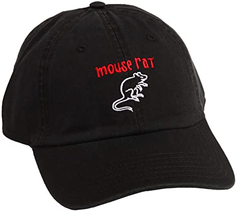 Parks & Rec-hat Mouse Rat Black