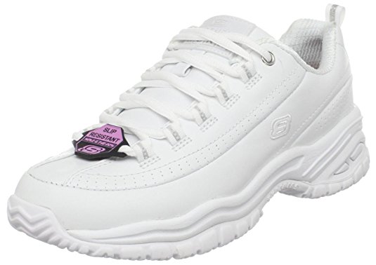 Skechers for Work Women's Soft Stride-Softie Slip Resistant Lace-Up