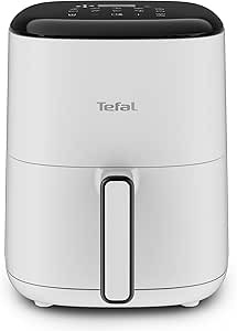 Tefal EY145A Easy Fry Compact Heißluftfritteuse | 3 L Fassungsvermögen | 10 automatische Garprogramme | Touchdisplay | zeit- und energiesparend | Antihaftbeschichtung | Nube