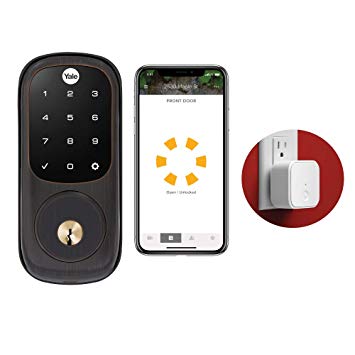 Yale Security YRD226-CBA-0BP Assure Connected by August Touchscreen Smart Lock, Oil Rubbed Bronze