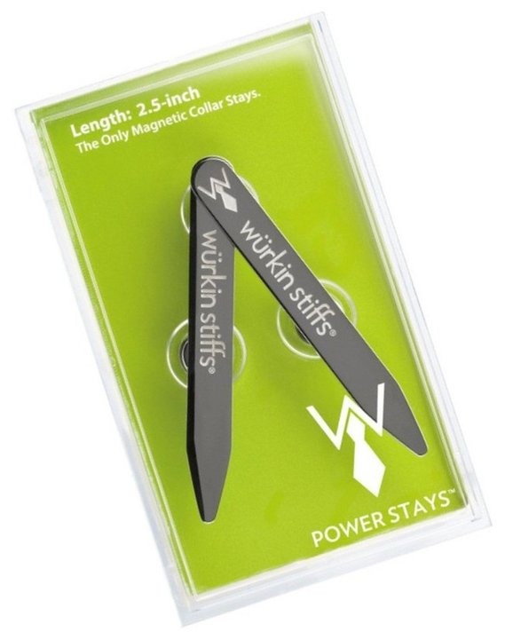 Executive Wurkin Stiffs 2.5"inch Power Stays Magnetic Collar Stays