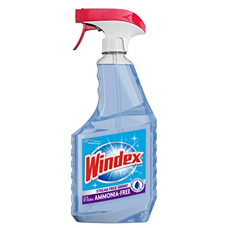 Windex Crystal Rain Glass Cleaner Trigger, 6 ct, 23 fl oz