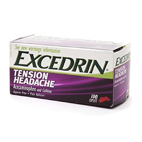 Excedrin Tension Headache Caps, 100 ct