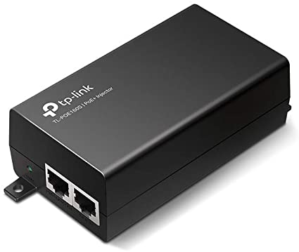 TP-LINK TL-PoE160S | 802.3at/af Gigabit PoE Injector | Non-PoE to PoE Adapter | Supplies PoE (15.4W) or PoE  (30W) | Plug & Play | Desktop/Wall-Mount | Distance Up to 328 ft. | UL Certified, Black