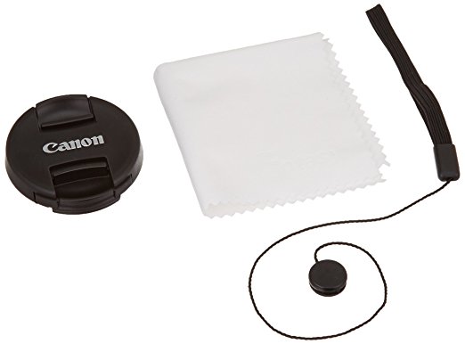 52mm Snap-On Lens Cap replaces E-52 II for Canon EOS Lenses, with Lens Keeper