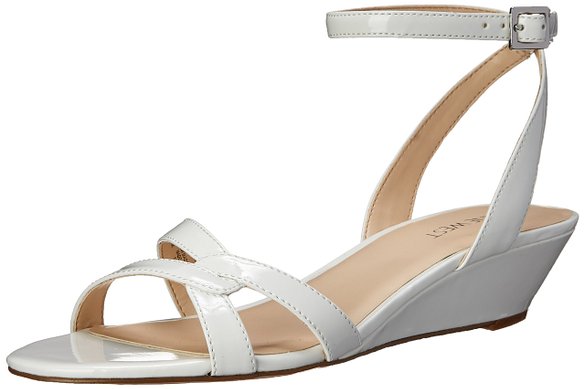 Nine West Women's Valaria Synthetic Wedge Sandal