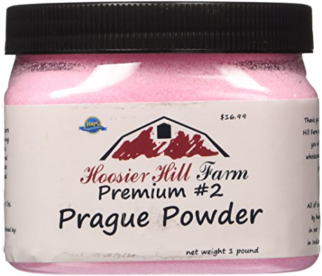 Hoosier Hill Farm Prague Powder No.2 (#2) Pink Curing Salt, 1 lb.