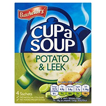 Batchelors Cup a Soup Creamy Potato & Leek 112g