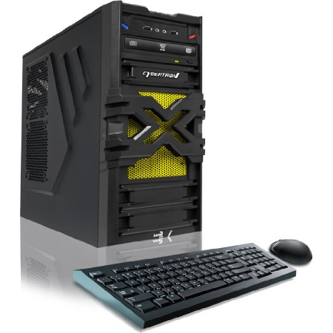 CybertronPC Patriot A10-7 Yellow Gamer-AMD A10 7870K 8GB DDR3 AMD Radeon Integrated R7 Microsoft Windows 10