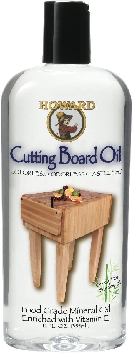 Howard Products BBB012 Cutting Board Oil, 12 oz