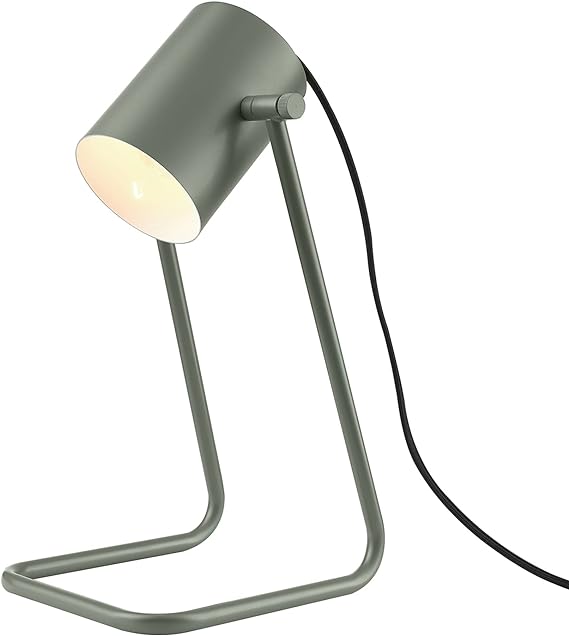 Globe Electric 52878 Sahara Desk Lamp, Matte Green