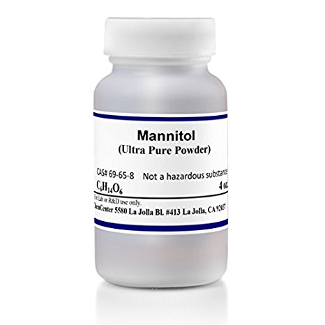 Mannitol, Powder, Ultra Pure, 1lb.