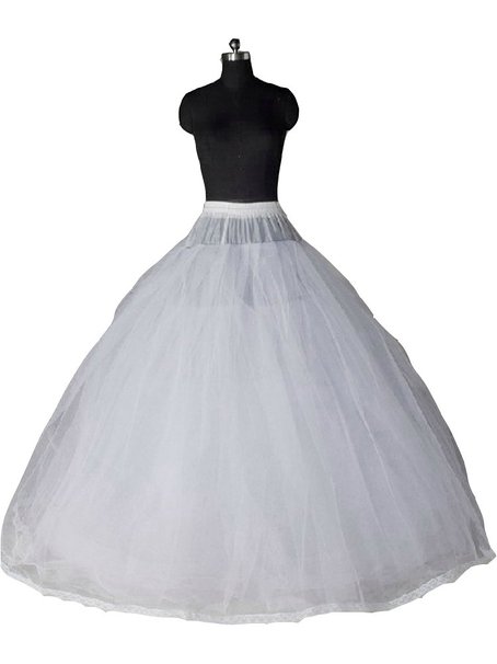Bridess Gauze Bridal Crinoline Petticoat For Ball Gown Wedding Dress