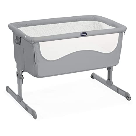 Chicco 2019 Next2Me Unisex Cot for All Beds Pearl Grey