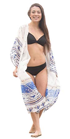 Verabella Women's Lovely Vibrant Summer Beachwear Bikini Cover up Wrap