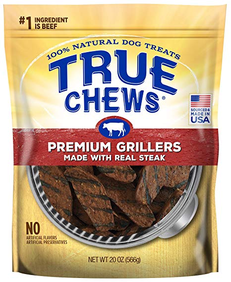 True Chews Premium Grillers Made with Real Steak