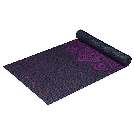 Gaiam Premium Print Yoga Mat