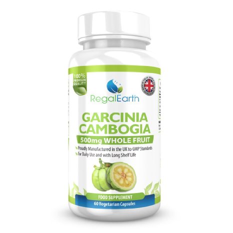Garcinia Cambogia Weight Loss Pills Supplement - Extra Pure Whole Fruit Extract - Complex Plus UK Capsules For Men & Women - Dr Oz Recommends As Appetite Suppressant - Fat Burner - Excellent Results When Combined With a Fitness Program & Slim Diet - Money back Guarantee - 60 Vegetarian Capsules - MADE in The UK