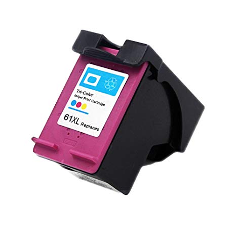ESTON 61XL Ink Cartridge Replacement For 61 61XL Use for Officejet 8040 (1 Tri-Color)
