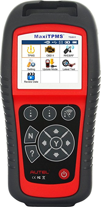 Autel MaxiTPMS TS601 TPMS Tool - Wireless TPMS Sensor Reset Relearn Activate Programming Tool with OBD2 Code Reader Function