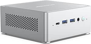 MINSFORUM Mini PC NAB9 Intel Core i9-12900HK 14 Cores/20 Threads,up to 5.0GHz 32GB RAM 1TB PCIe4.0 SSD,Dual 2.5 G RJ45 LAN Mini Computer,2 x HDMI/USB-C(4K@60Hz),7X USB Ports, WiFi 6, BT5.2