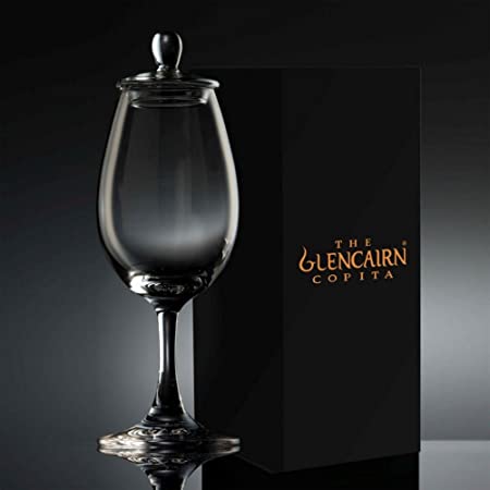 The Glencairn Official Whisky/Sherry Nosing Copita Glass with Tasting Cap