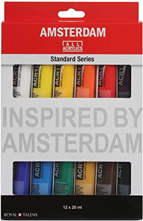 Amsterdam Acrylic Standard Series Paint Set 12x20milliliter