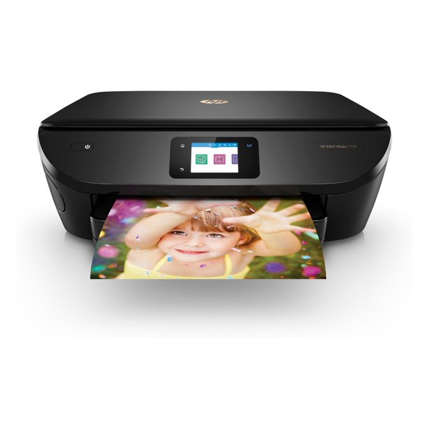 HP ENVY Photo 7155 All-in-One Printer with Wifi and Mobile Printing (Certified Refurbished)