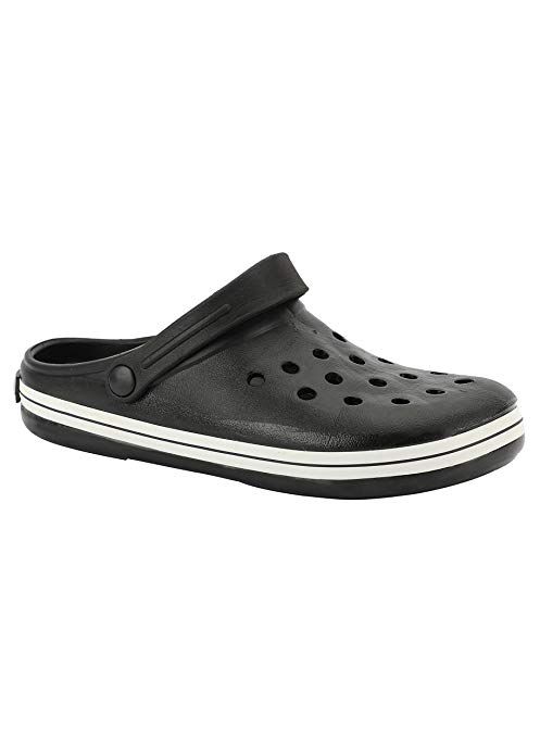 Plush Men's PVC Crocs Shoes