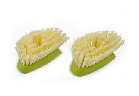 Full Circle Suds Up Soap Dispensing Dish Brush 2-pack Refill, Green