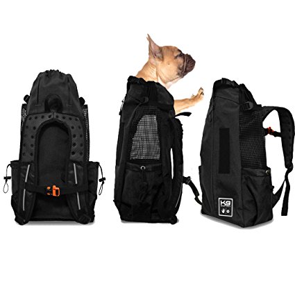 K9 Sport Sack AIR | Pet Carrier Backpack For Small and Medium Dogs | Front Facing Adjustable Pack | Veterinarian Approved Safe Bag For Travel To Carry Canine