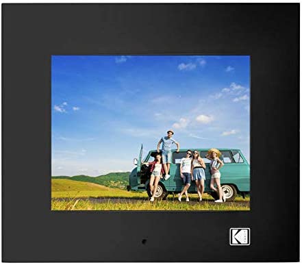 KODAK RDPF-802W 8 inch Multi-Function Digital Photo Frame (Black)