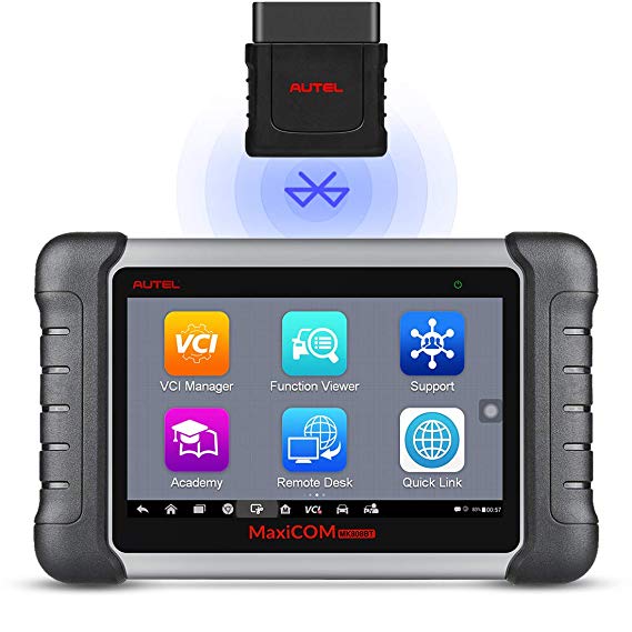 Autel MaxiCOM MK808BT OBD2 Scanner Wireless Bluetooth&Full System Diagnostic Tool with Oil Reset/EPB/BMS/SAS/DPF/TPMS, Advanced Version of MK808