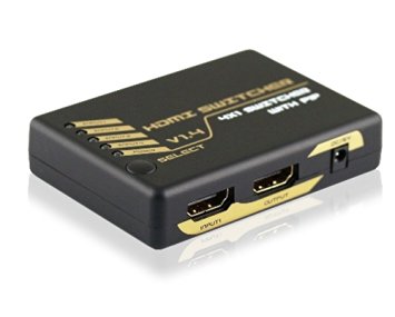 C&E CNE47813 HDMI Intelligent Mini Switch 4X1 with PIP v1.4 Supports 3D 4Kx2K