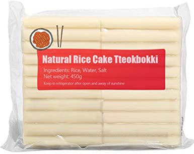 Natural Rice Cake Tteokbokki Topokki 450G