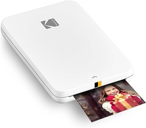 KODAK Step Slim Instant Mobile Photo Printer – Wirelessly Print 5,1 x 7,6 cm Photos on Zink Paper with iOS & Android devices