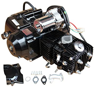 X-PRO 110cc 4-stroke Engine Motor Automatic Transmission w/Reverse, Electric Start for for 50cc 70cc 90cc 110cc Go Kart ATVs