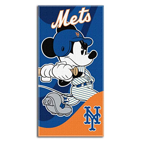 Officially Licensed MLB & Mickey Cobranded "Wind Up" Absorbent Beach Towel, Towels, 30" x 60"